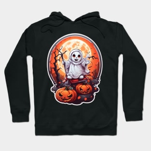 Cute Halloween Ghost Hoodie